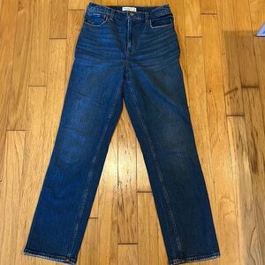 90s Straight Ultra High Rise Jeans in Long Size